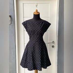 Kate Spade — Polka Dot Midi Dress